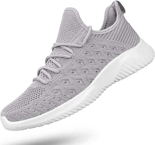 Mens Slip On Walking Shoes Lightweight Breathable Non Slip Running Shoes Comfortable Fashion Sneakers for Men