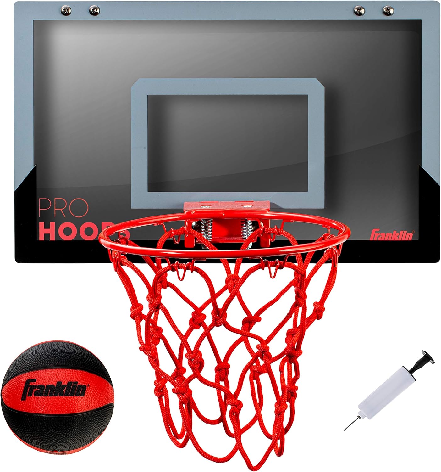 Mini Basketball Hoops-Indoor Over The Door Mini Hoop+Basketball Sets-Perfect Accessory for Bedroom+Office