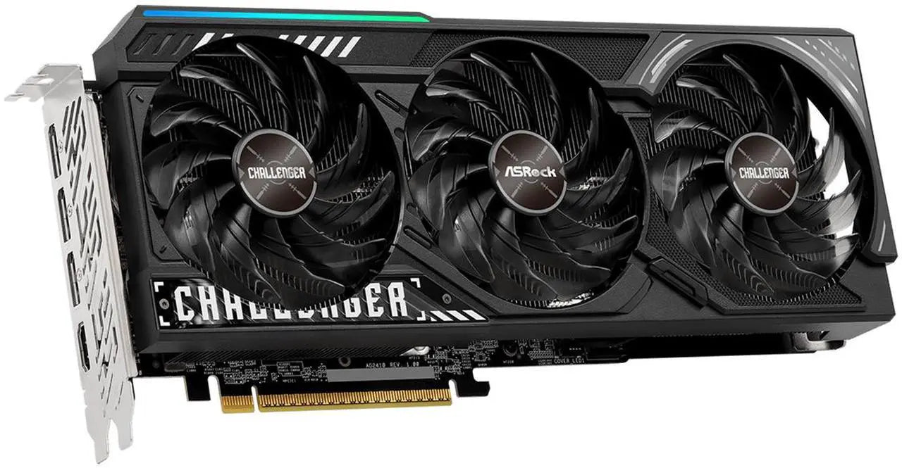 ASRock Challenger Radeon RX 9070 XT 16GB GDDR6 PCI Express 5.0 x16 Graphics Card RX9070XT CL 16G