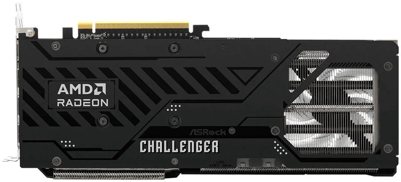 ASRock Challenger Radeon RX 9070 XT 16GB GDDR6 PCI Express 5.0 x16 Graphics Card RX9070XT CL 16G