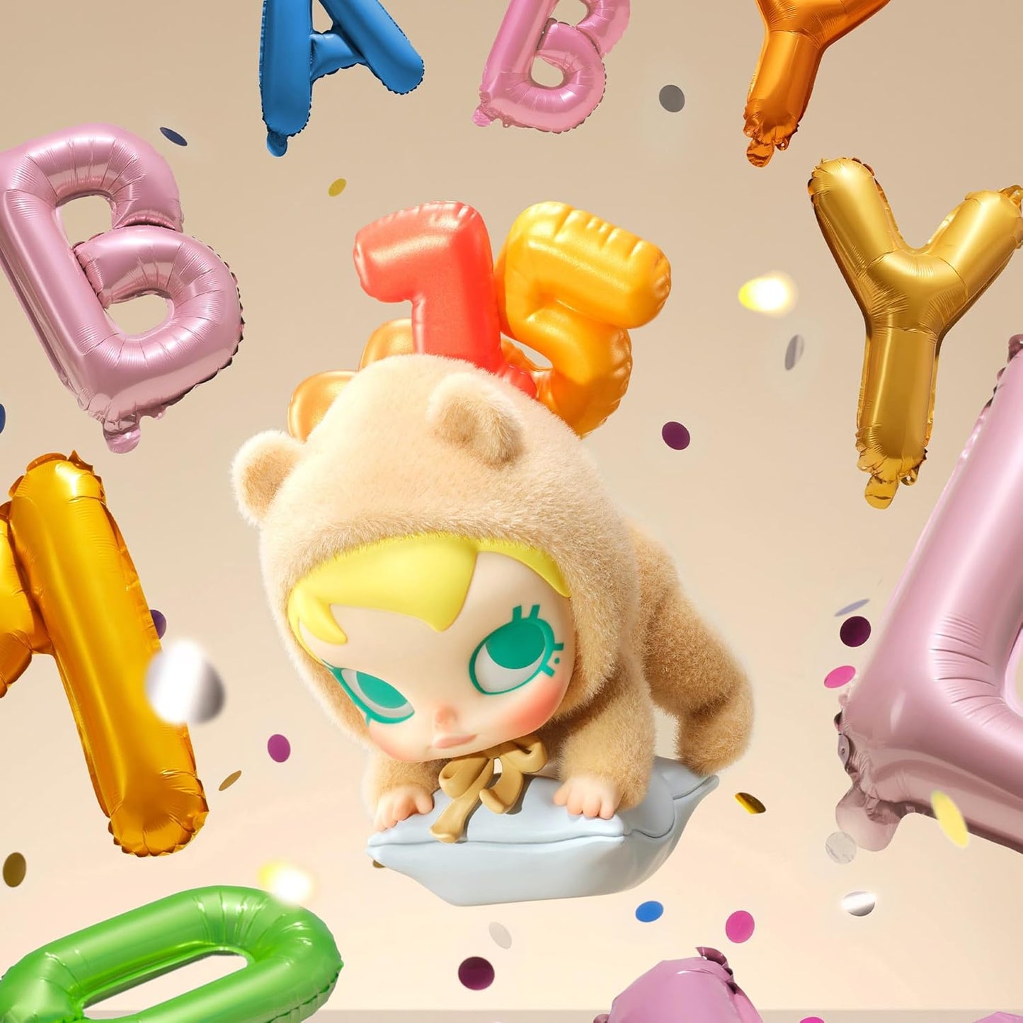 POP MART Celebrating The Moment POP MART 15th Anniversary Series Blind Box Figures, Collectible Toys Home Decorations, Holiday Birthday Gifts for Girls and Boys, Single Box