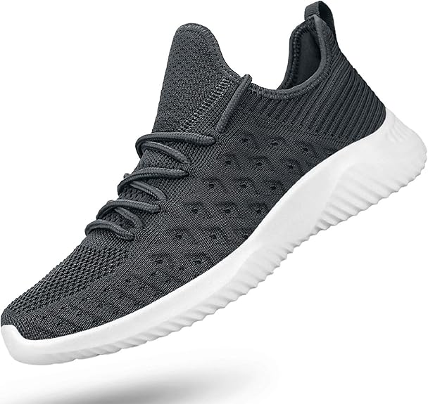 Mens Slip On Walking Shoes Lightweight Breathable Non Slip Running Shoes Comfortable Fashion Sneakers for Men