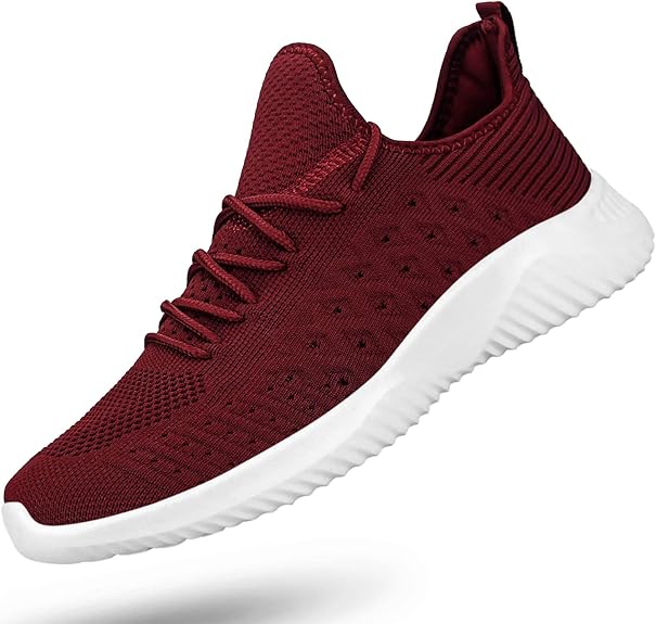 Mens Slip On Walking Shoes Lightweight Breathable Non Slip Running Shoes Comfortable Fashion Sneakers for Men