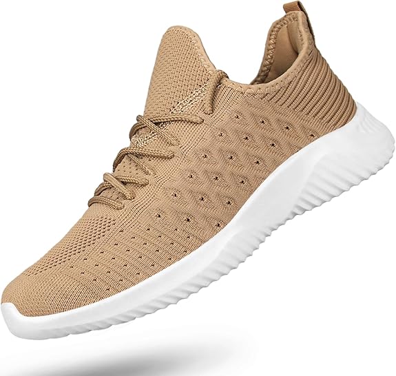 Mens Slip On Walking Shoes Lightweight Breathable Non Slip Running Shoes Comfortable Fashion Sneakers for Men