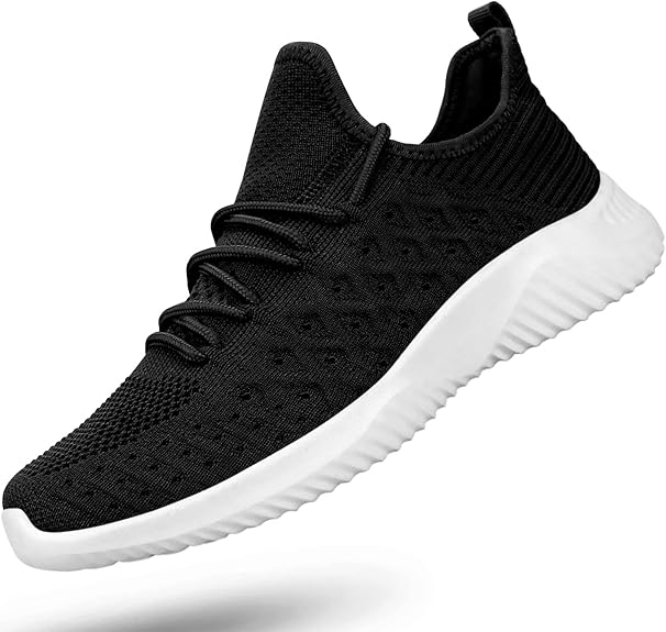Mens Slip On Walking Shoes Lightweight Breathable Non Slip Running Shoes Comfortable Fashion Sneakers for Men