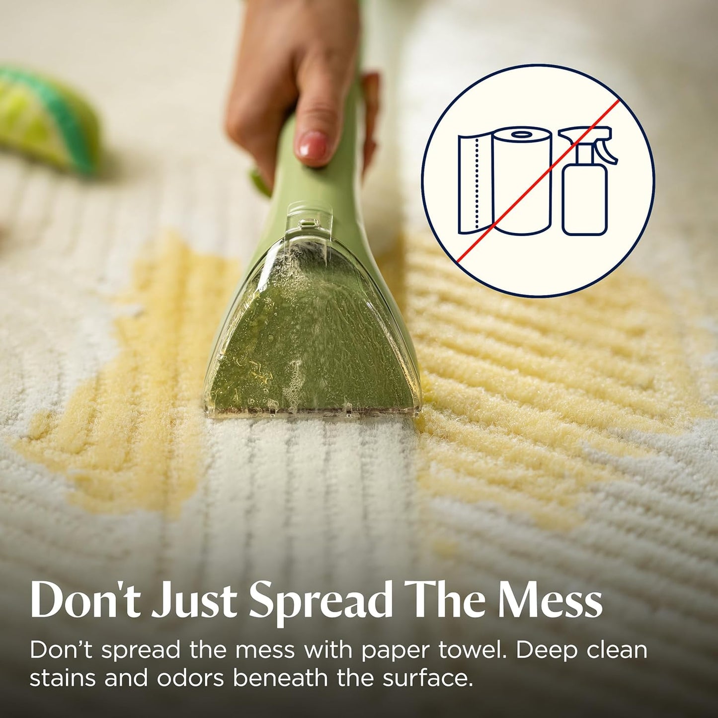 Multi-Purpose Portable Carpet and Upholstery Cleaner, Car and Auto Detailer, with Exclusive Specialty Tools