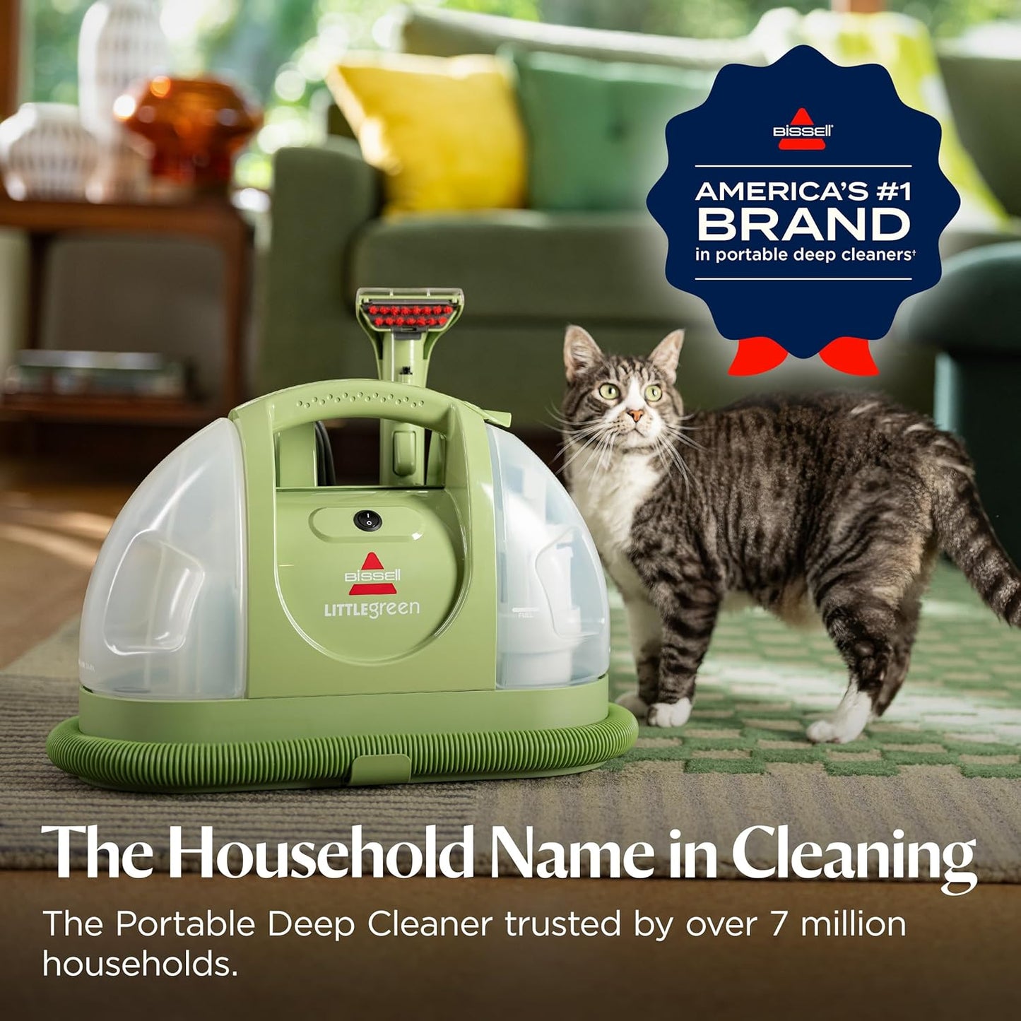 Multi-Purpose Portable Carpet and Upholstery Cleaner, Car and Auto Detailer, with Exclusive Specialty Tools