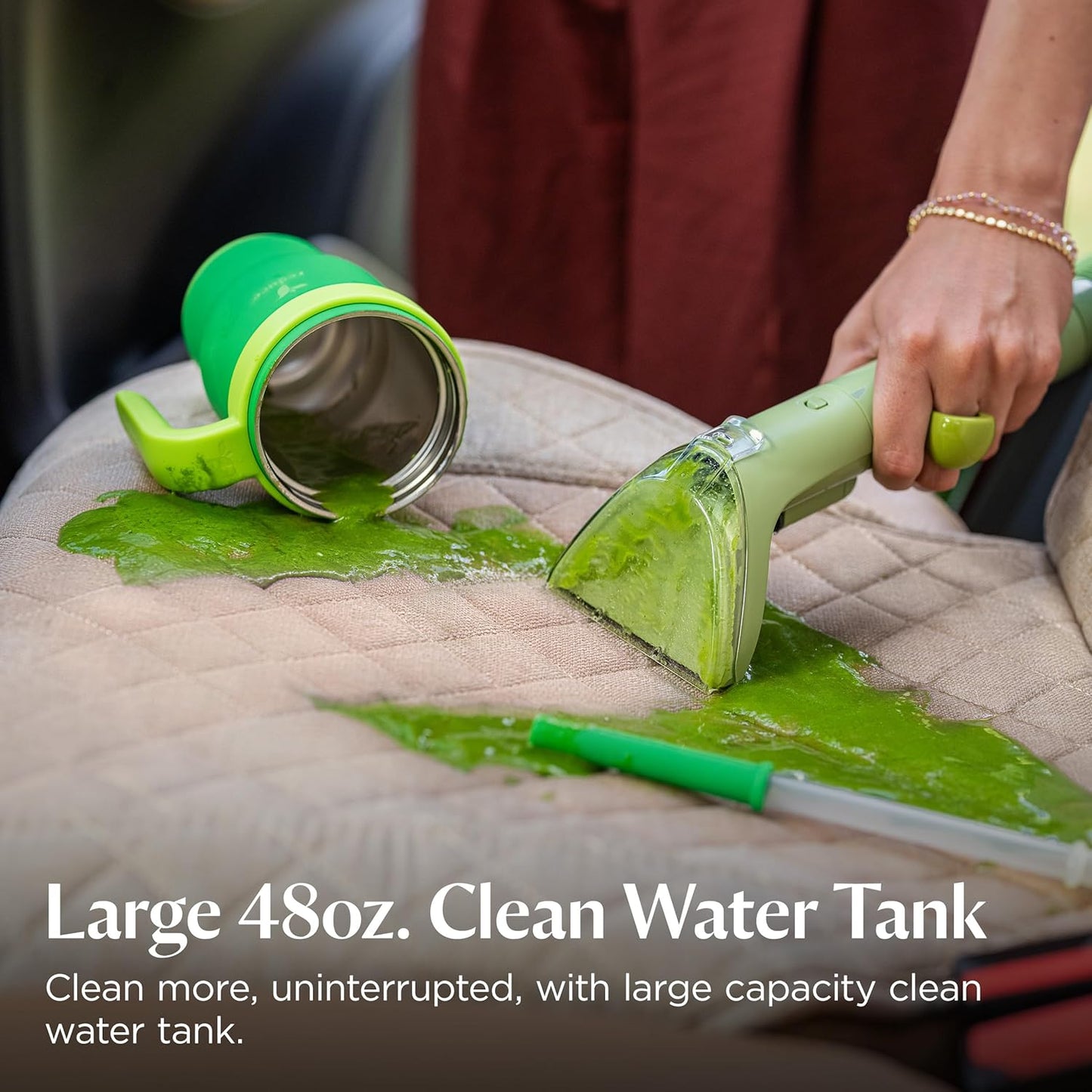 Multi-Purpose Portable Carpet and Upholstery Cleaner, Car and Auto Detailer, with Exclusive Specialty Tools