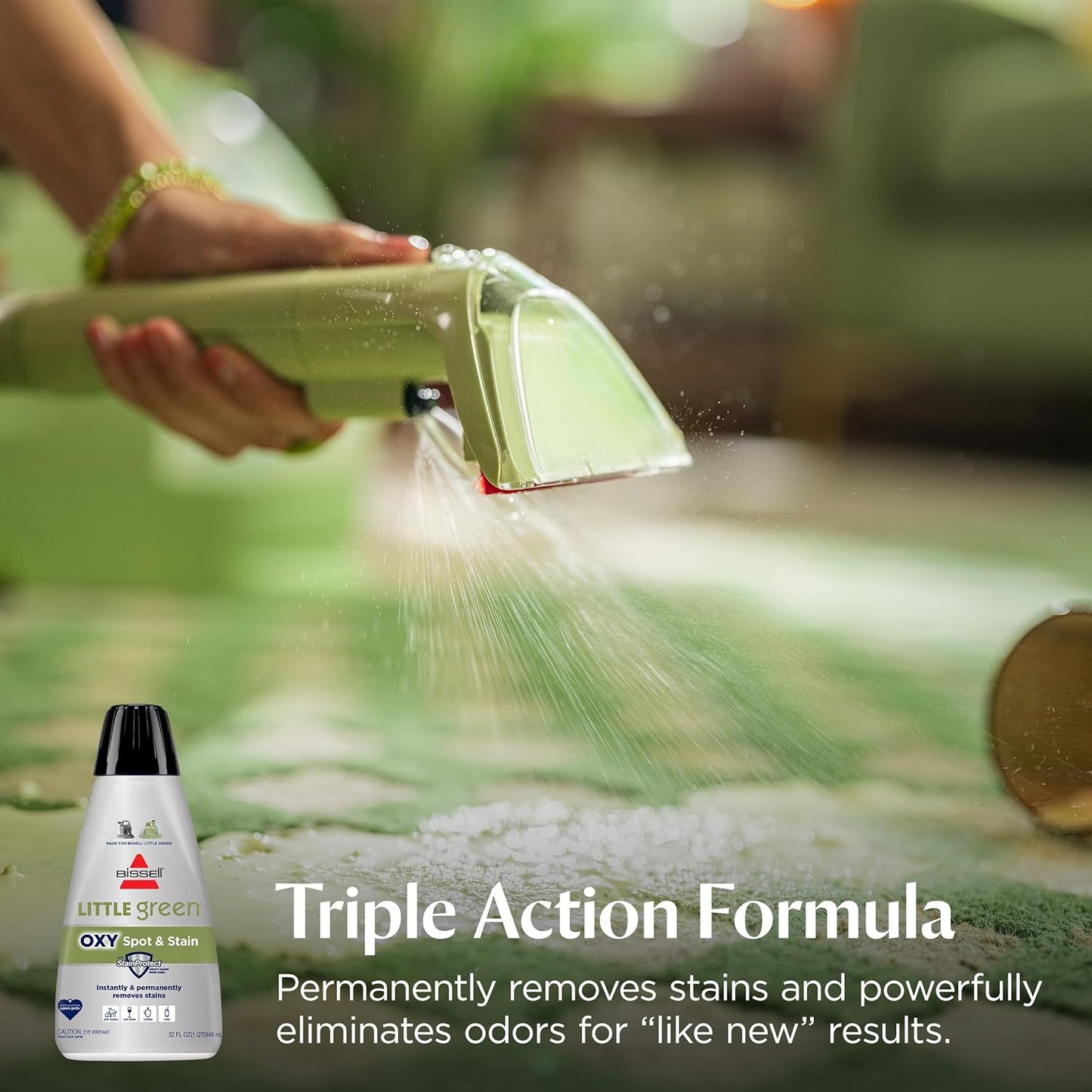 Multi-Purpose Portable Carpet and Upholstery Cleaner, Car and Auto Detailer, with Exclusive Specialty Tools