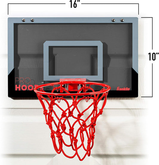 Mini Basketball Hoops-Indoor Over The Door Mini Hoop+Basketball Sets-Perfect Accessory for Bedroom+Office